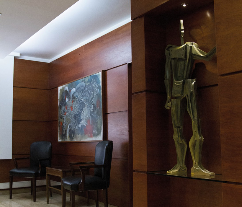 Recepción oficina Calle & Cía.