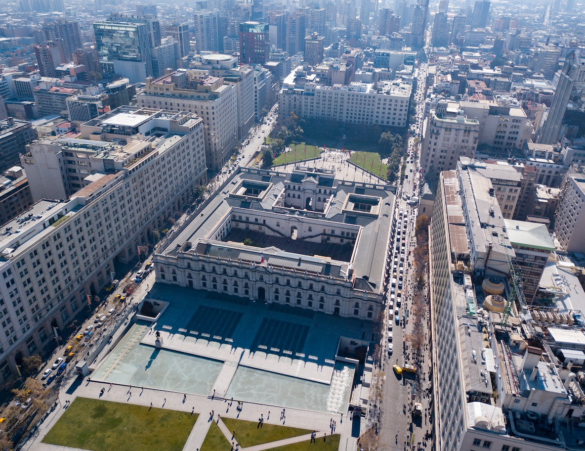 Palacio de La Moneda, Santiago de Chile
